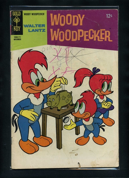 Woody Woodpecker #99 FR 1967 Gold Key Comic Book